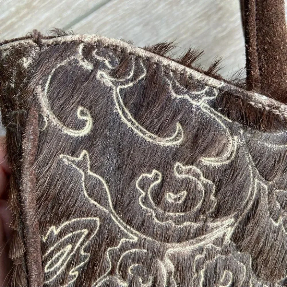 Brave Beltworks Horse Hair Hobo Shoulder Bag